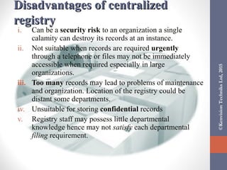 Administering Organization Filing Centres (Registries) | PPT