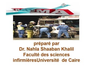 Management of trauma   french dr. nahla