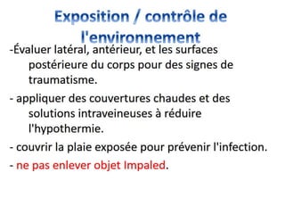 Management of trauma   french dr. nahla