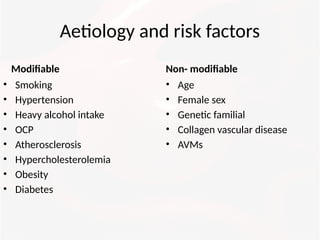 Management Of Unruptured Intracranial Aneurysm.pptx
