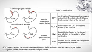 Jsph Varices Classification Management of Upper Gastrointestinal Bleeding (UGIB).pptx