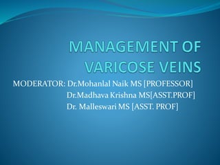 MODERATOR: Dr.Mohanlal Naik MS [PROFESSOR]
Dr.Madhava Krishna MS[ASST.PROF]
Dr. Malleswari MS [ASST. PROF]
 
