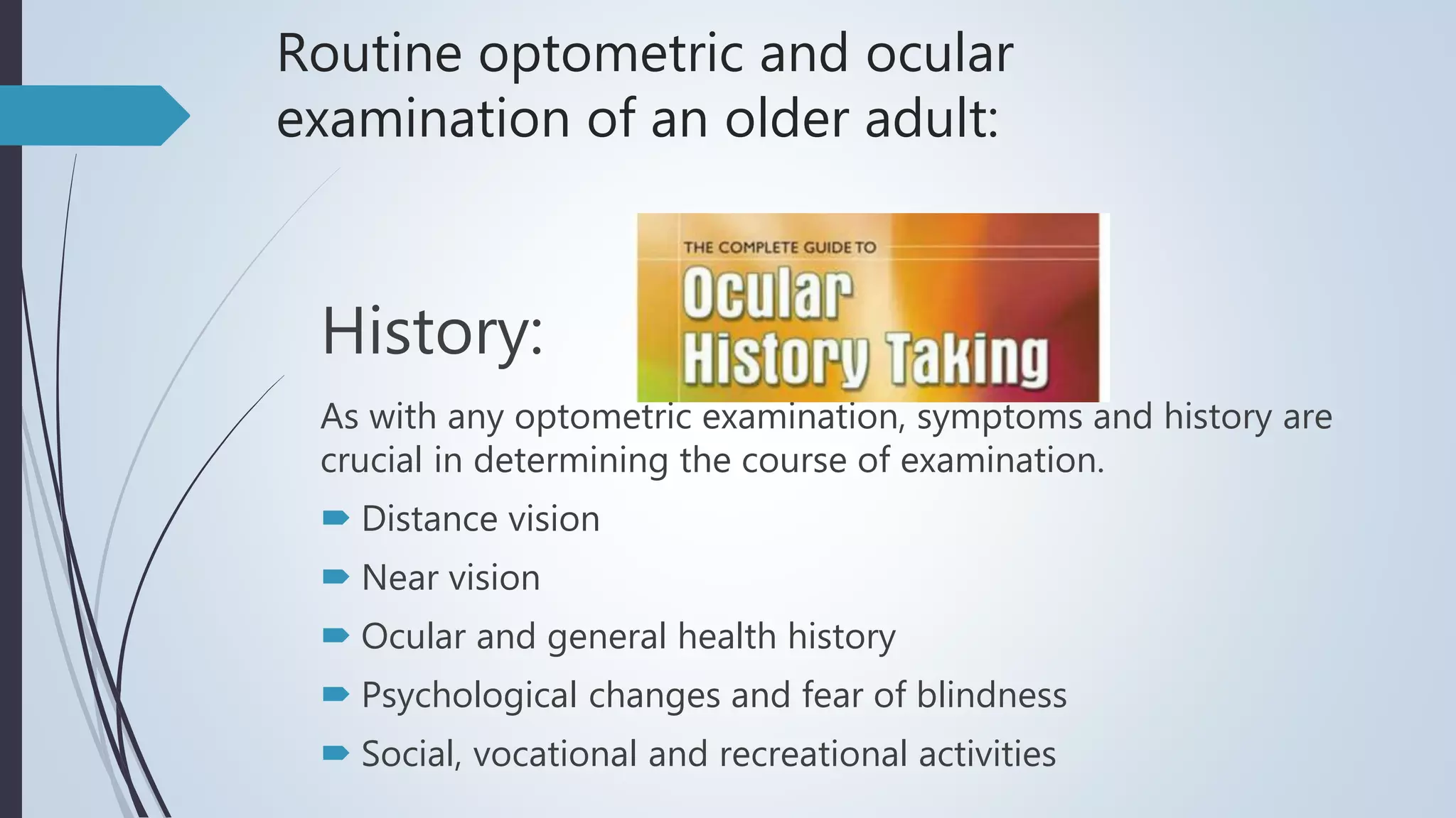 Management of visual problems of Aging by Ashith Tripathi | PPTX
