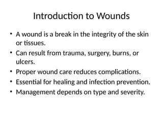 Break In Skin Comprehensive Management of Wounds: Assessment, Treatment, and Healing ...