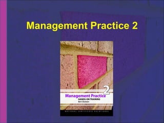 Management Practice 2 