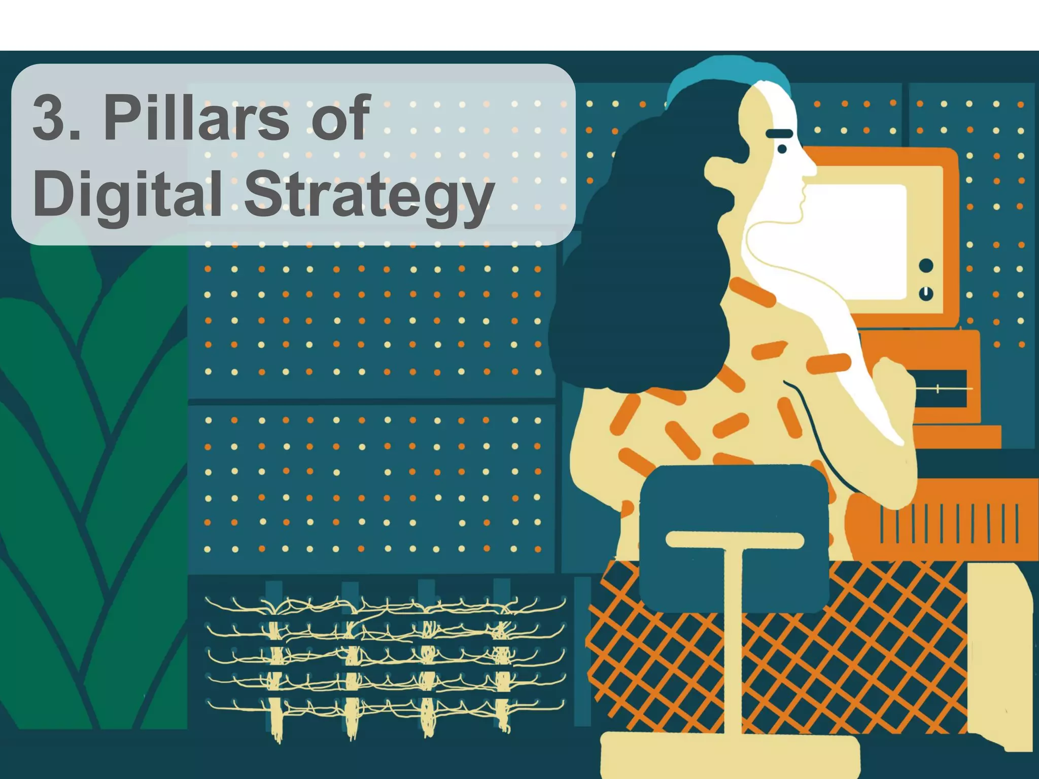 3. Pillars of
Digital Strategy
 