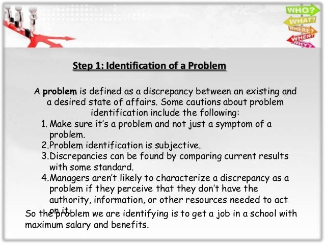 6 step problem solving model