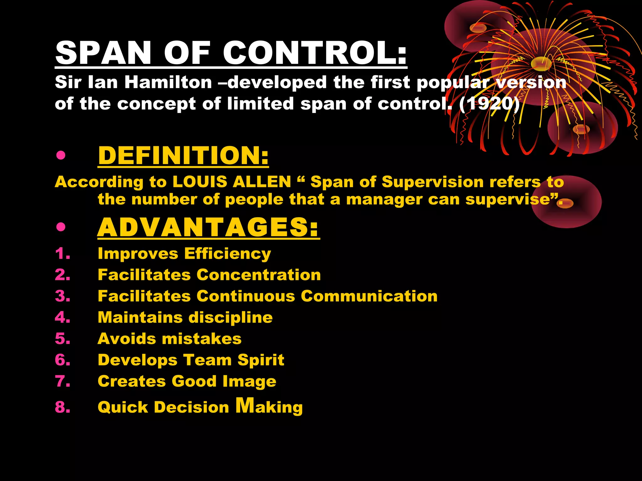 Management presentation | PPT