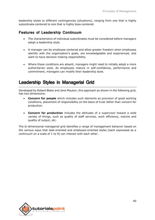 Subbordinate Centered principles of Management | PDF