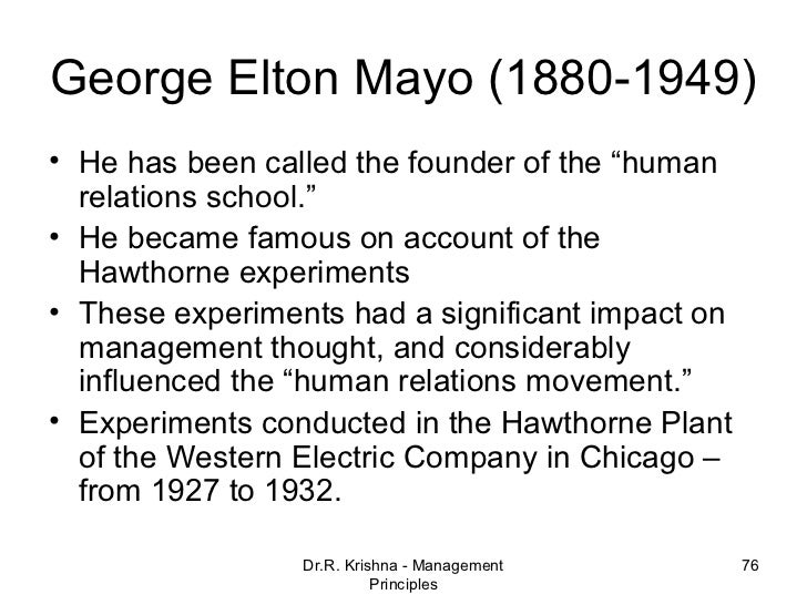 Management principles aand practices