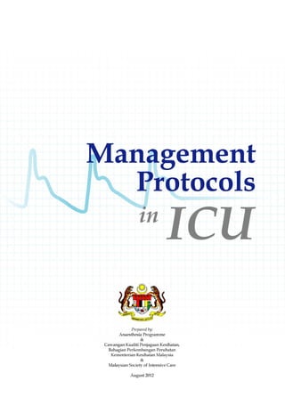 Management protools in icu