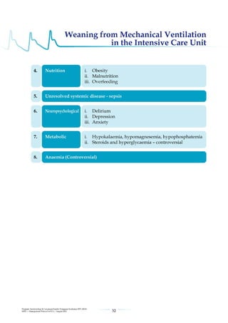 Management protools in icu