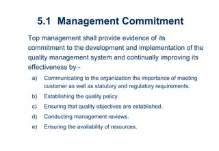 Management responsibility | PPT