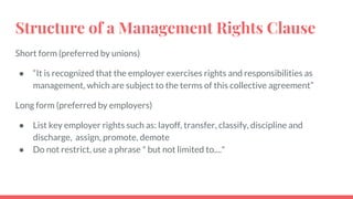 Management rights | PDF
