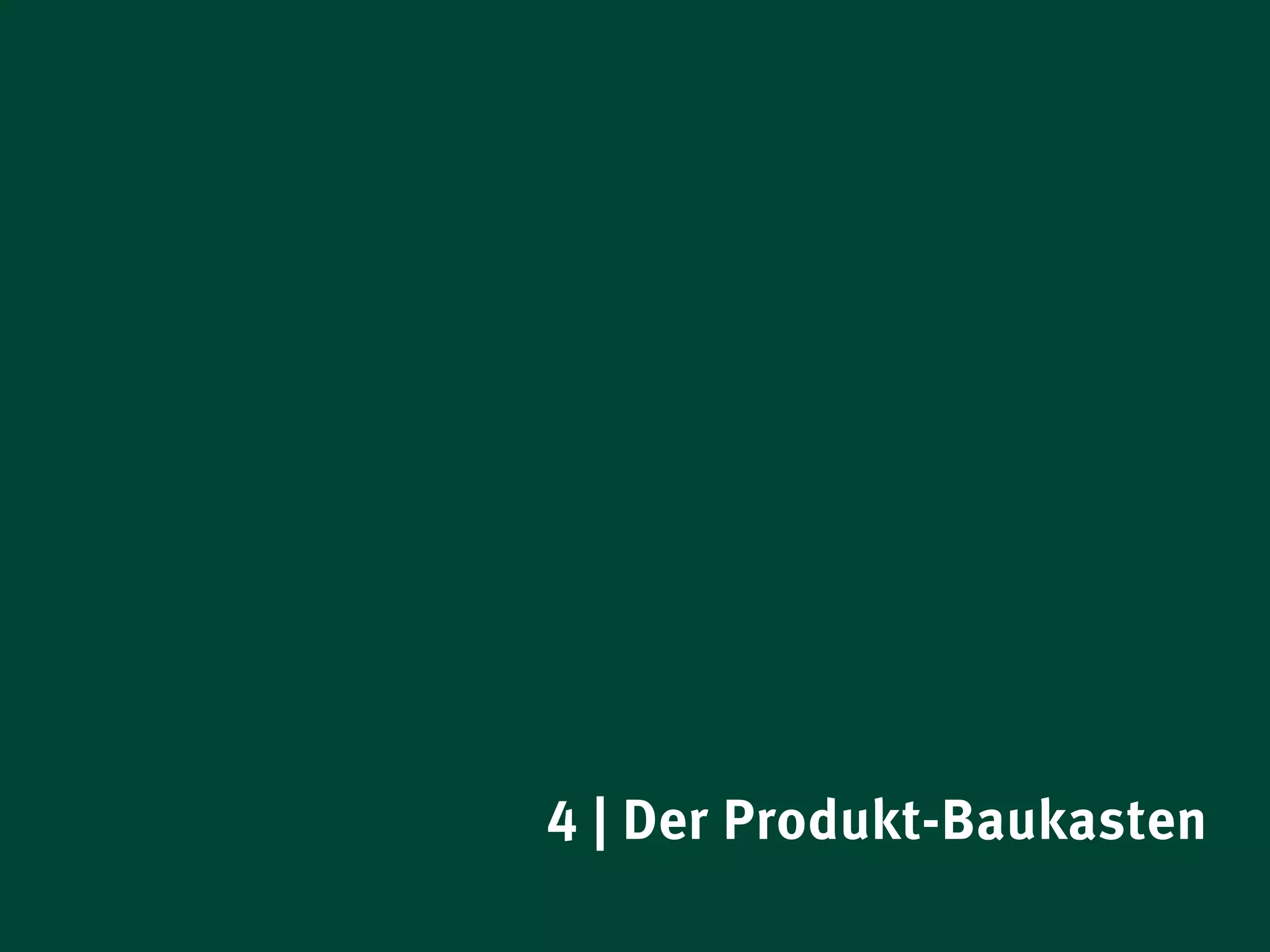 4 | Der Produkt-Baukasten
Management Summary Strategien Digitale Produkte 2012                           24
 