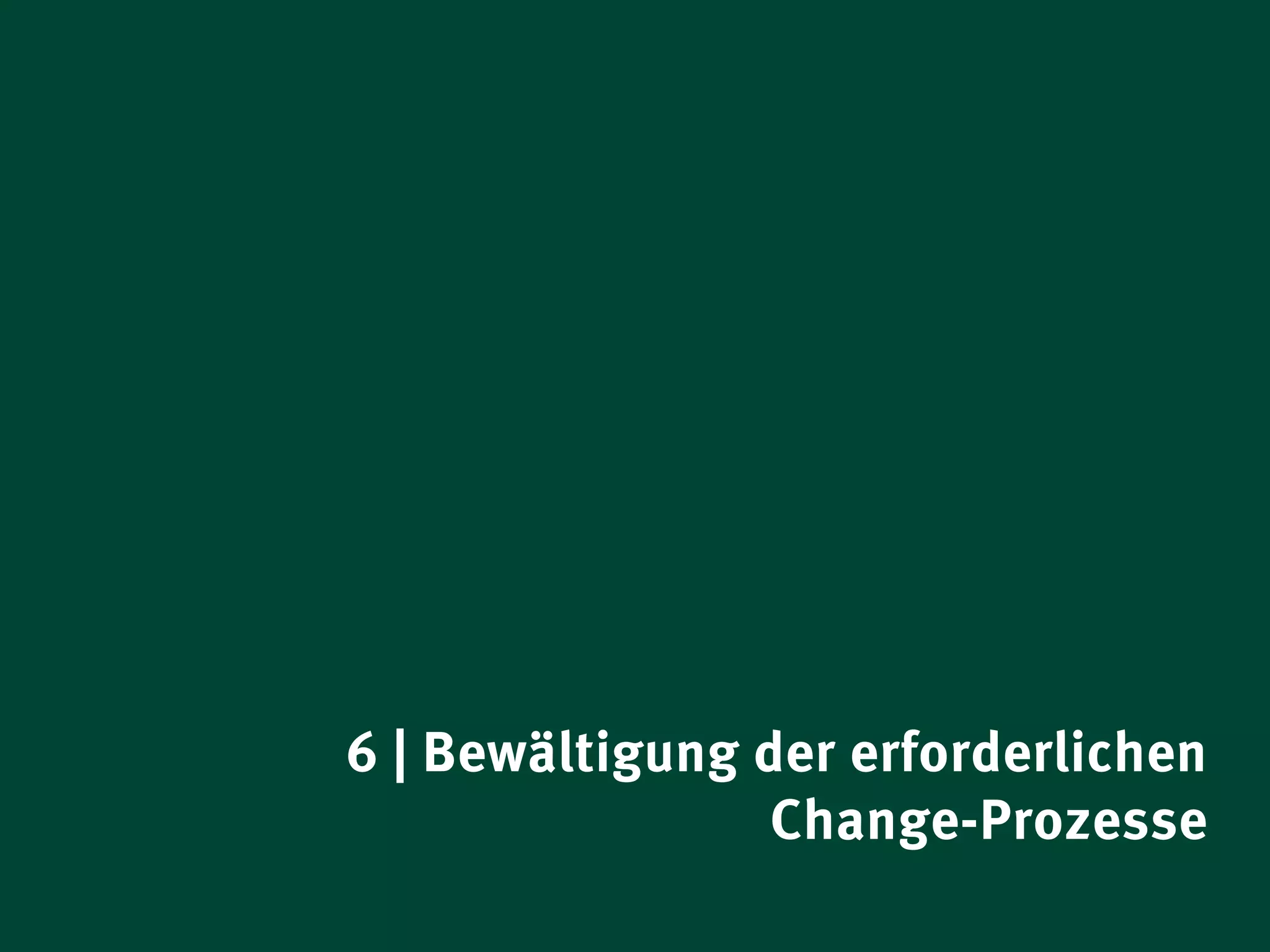 6 | Bewältigung der erforderlichen
                                                  Change-Prozesse
Management Summary Strategien Digitale Produkte 2012              38
 