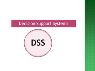 Management Support System | PPT