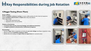 Mid-Term Management Trainee Presentation on Power Plant Electrical ...