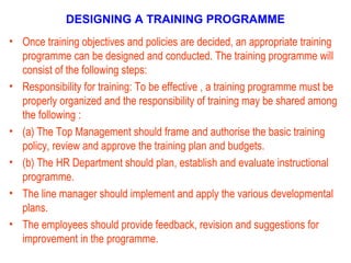 Management training &development | PPT