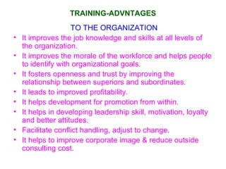 Management training &development | PPT