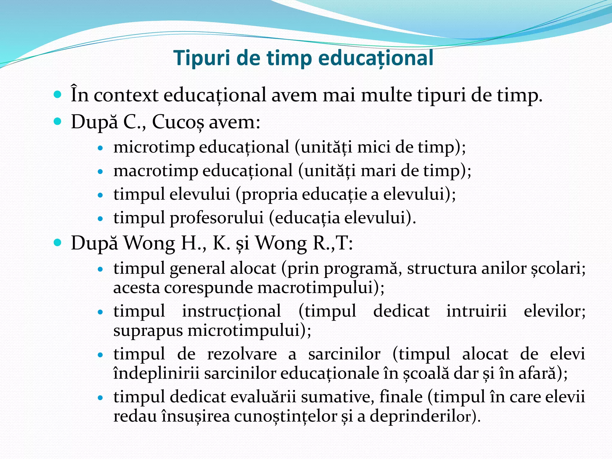 Managementul clasei c3 | PPT