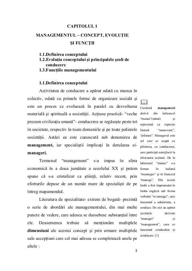 Managementul In Servicii