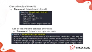 Manage Network Security (Firewall) in RHEL - RHCSA (RH134).pdf