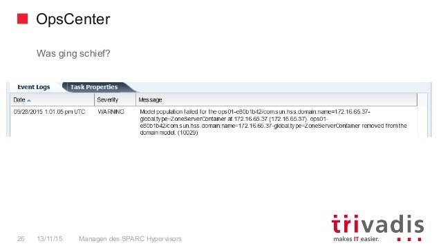 Managen Von Ovm Server Sparc Mit Dem Vm Manager O Ps Center Oder Vdc