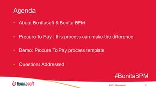 Manage purchasing efficiently with Bonita BPM | PPTX