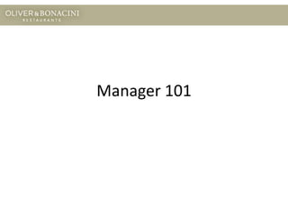 Manager 101
 