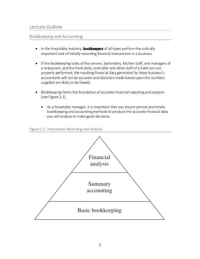 Managerial Accounting For The Hospitality Industry 2nd Edition Dopson