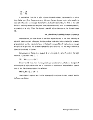 Managerial economics Notes For M-com (Final)Year | PDF