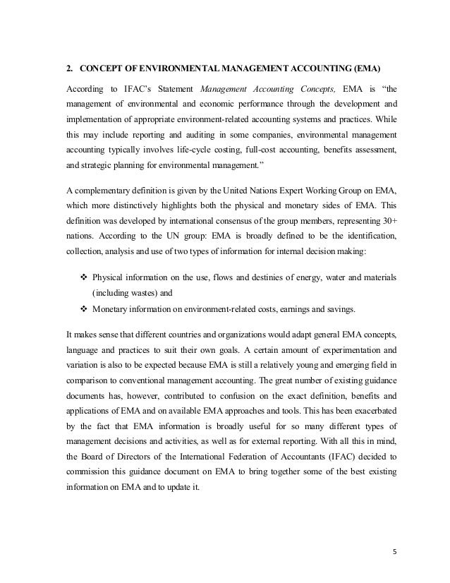 Managerial accounting assignment vol 1