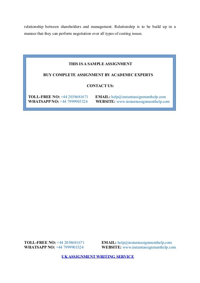 Managerial Accounting How To Estimate Cost And Prepare Budget