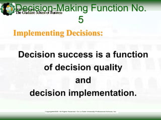 Managerial decision making | PDF