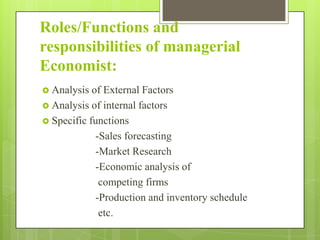 Managerial Economics