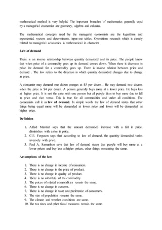 Managerial economics | DOCX