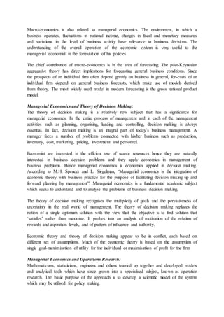 Managerial economics | DOCX