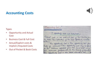 Managerial economics cost concept | PPTX | Business Accounting ...