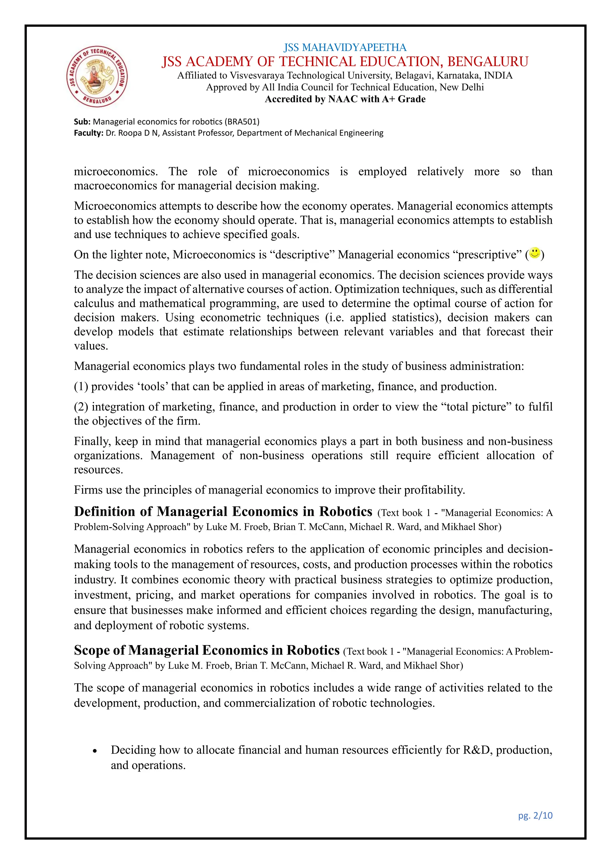 Managerial Economics in Robotics_Module 1.pdf