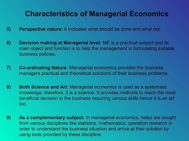 Managerial economics introduction | PPT | Business Administration ...