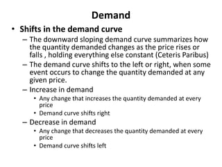 DEMAND AND SUPPLY THEORY AND MARKET EQUILIBRIUM | PPTX