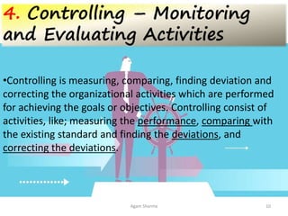 Controlling By Measuring Performance Managerial process and skills mpob | PPTX