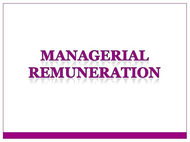 remuneration format