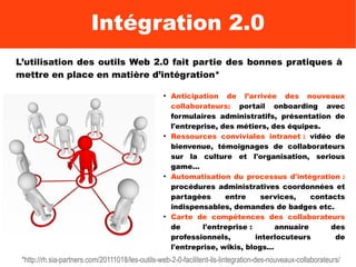 InQtuéagnrda letiso cnh if2fr.e0s parlent 
L’utilisation des outils Web 2.0 fait partie des bonnes pratiques à 
mettre en ...