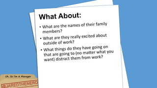 Uh, So I’m A Manager
 