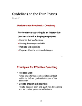 43
Phase 2
Guidelines on the Four PhasesGuidelines on the Four Phases
 