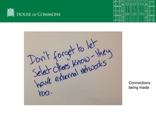 Connections
being made
 