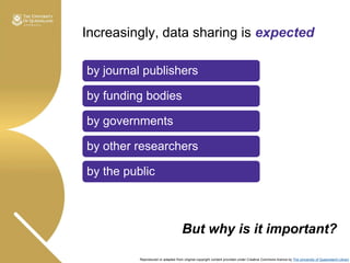 Data sharing and data management – what are they all about? | PPTX