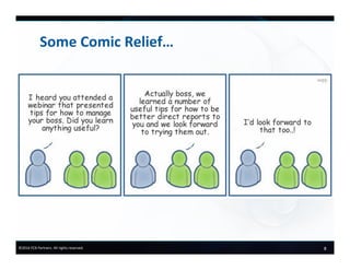 8	
  ©2016	
  FCB	
  Partners.	
  All	
  rights	
  reserved.	
  
Some	
  Comic	
  Relief…	
  
 